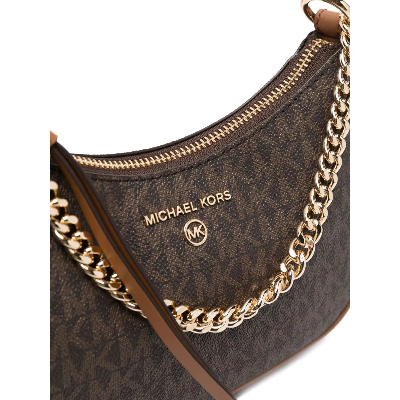 Sac Michael Kors - Jet Set Charm Small Chain Brown Acorn - Vogue Maroc – Boutique digitale de mode de luxe