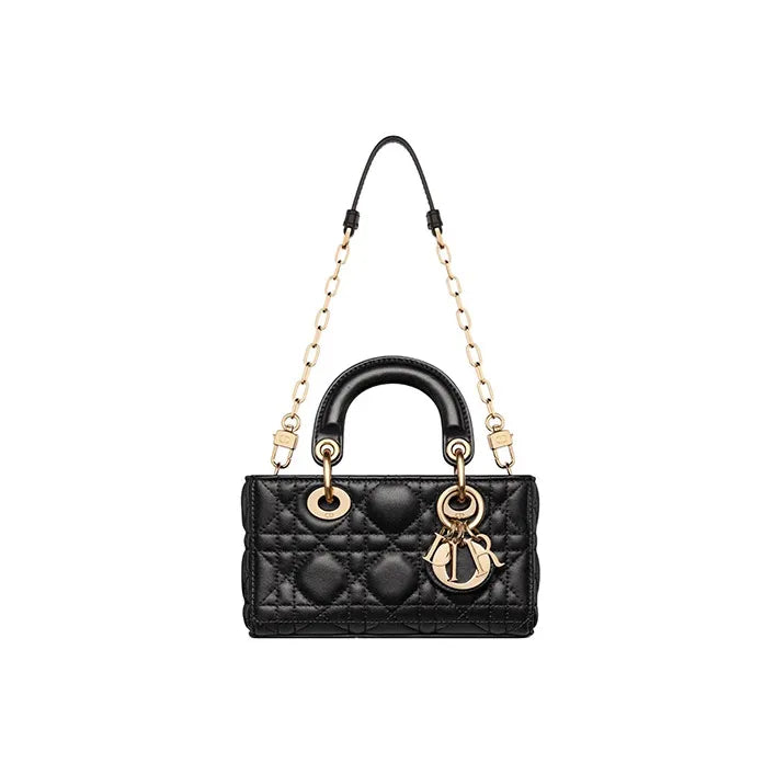 Sac Christian Dior Lady D Joy - Noir - Vogue Maroc – Boutique digitale de mode de luxe