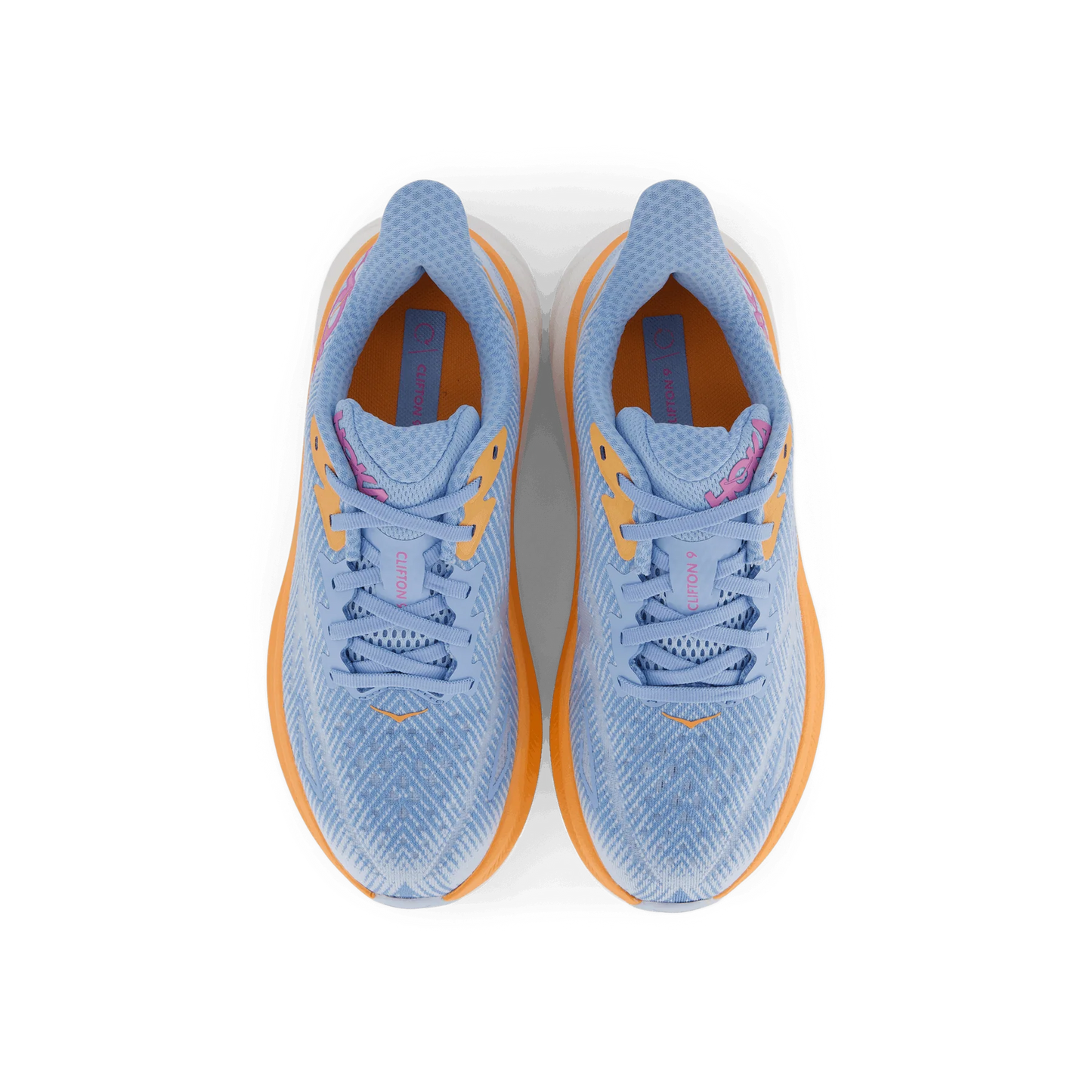 Hoka Clifton 9 Air Blue pour Femme – Chaussures de course légères et confortables au quotidien