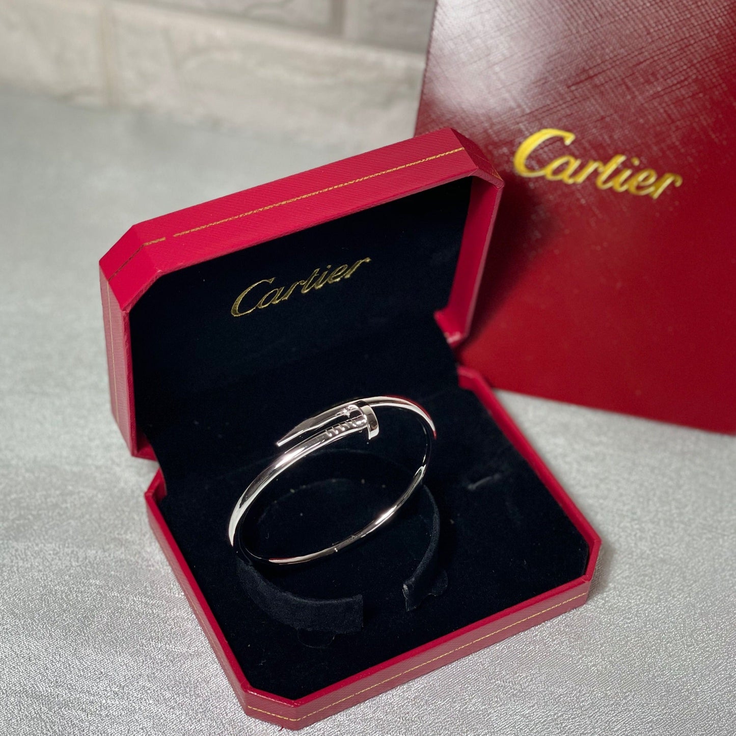 Bracelet Cartier Clou Blanc
