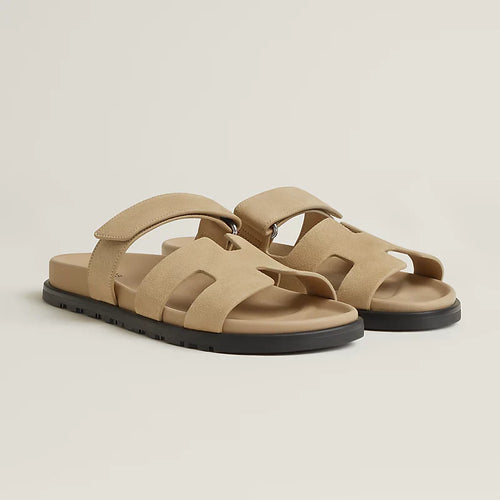 Sandales Chypre - Beige Lin - Vogue Maroc – Boutique digitale de mode de luxe