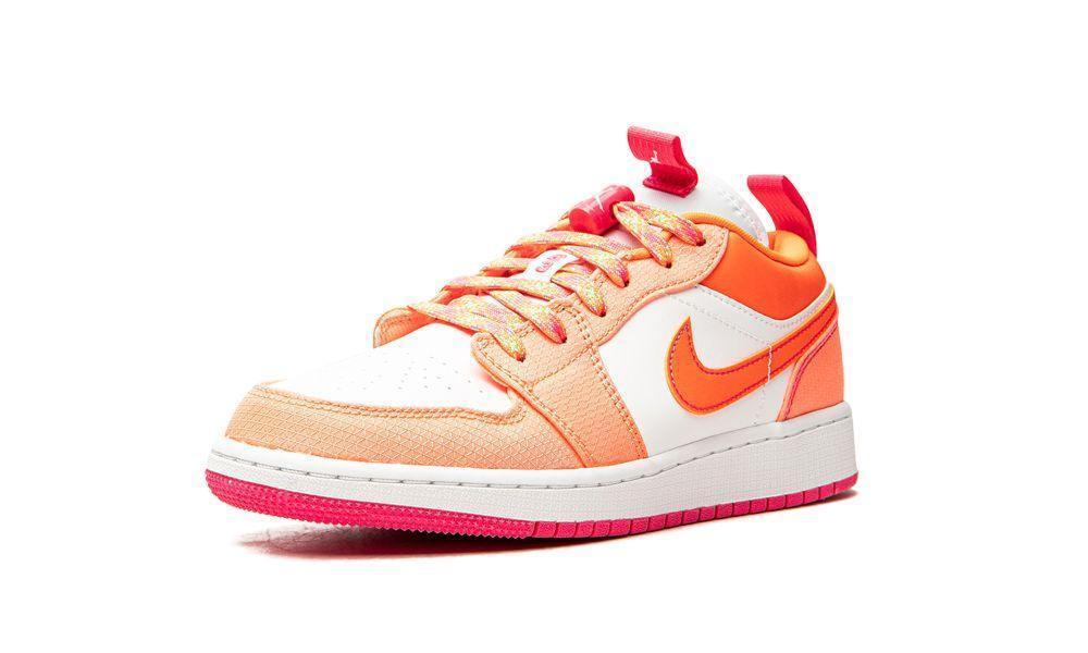 AIR JORDAN 1 LOW UTILITY GS
"Hyper Crimson"