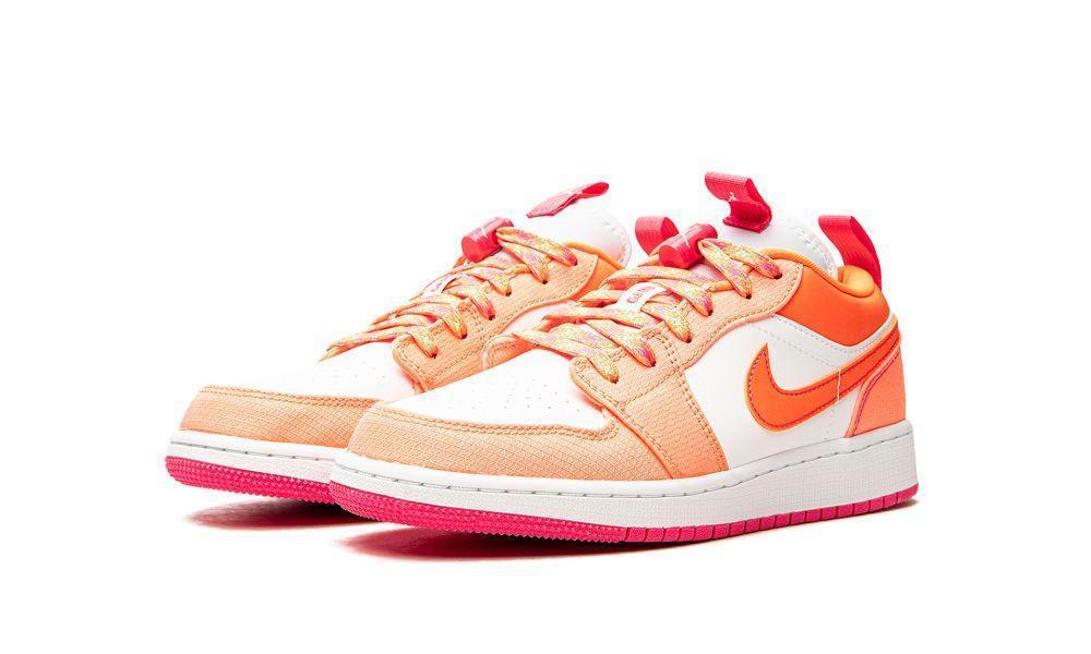 AIR JORDAN 1 LOW UTILITY GS
"Hyper Crimson"