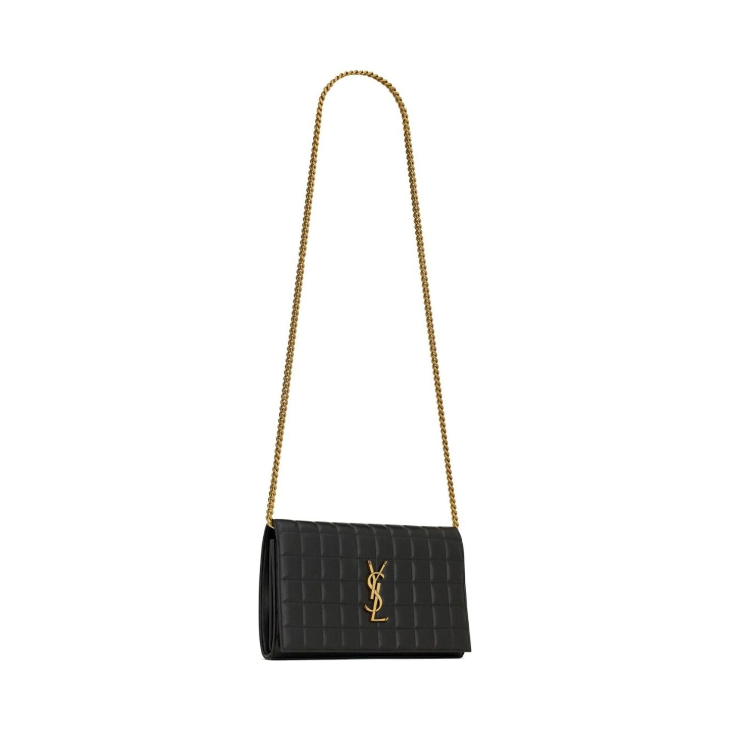 Pochette Saint Laurent - CASSANDRE CHAIN WALLET - Vogue Maroc – Boutique digitale de mode de luxe