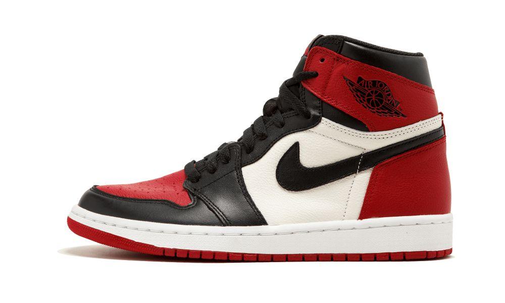 JORDAN 1 RETRO HIGH "Bred Toe"