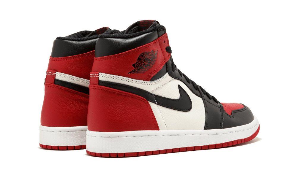 JORDAN 1 RETRO HIGH "Bred Toe"