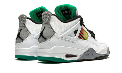 AIR JORDAN 4 RETRO  "Rasta - Lucid Green"