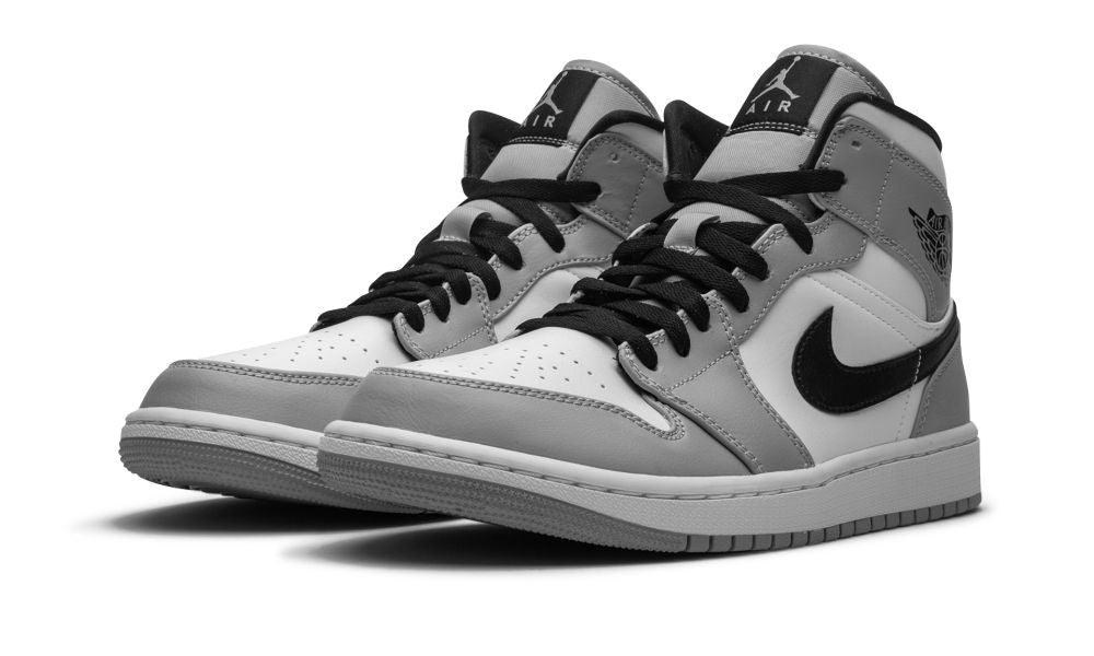 AIR JORDAN 1 MID "Light Smoke Grey"