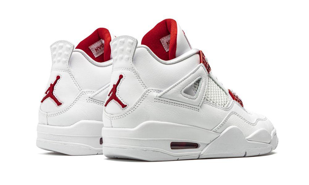 AIR JORDAN 4 RETRO "Metallic Pack - University Red"