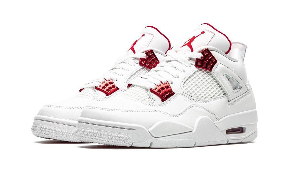 AIR JORDAN 4 RETRO "Metallic Pack - University Red"