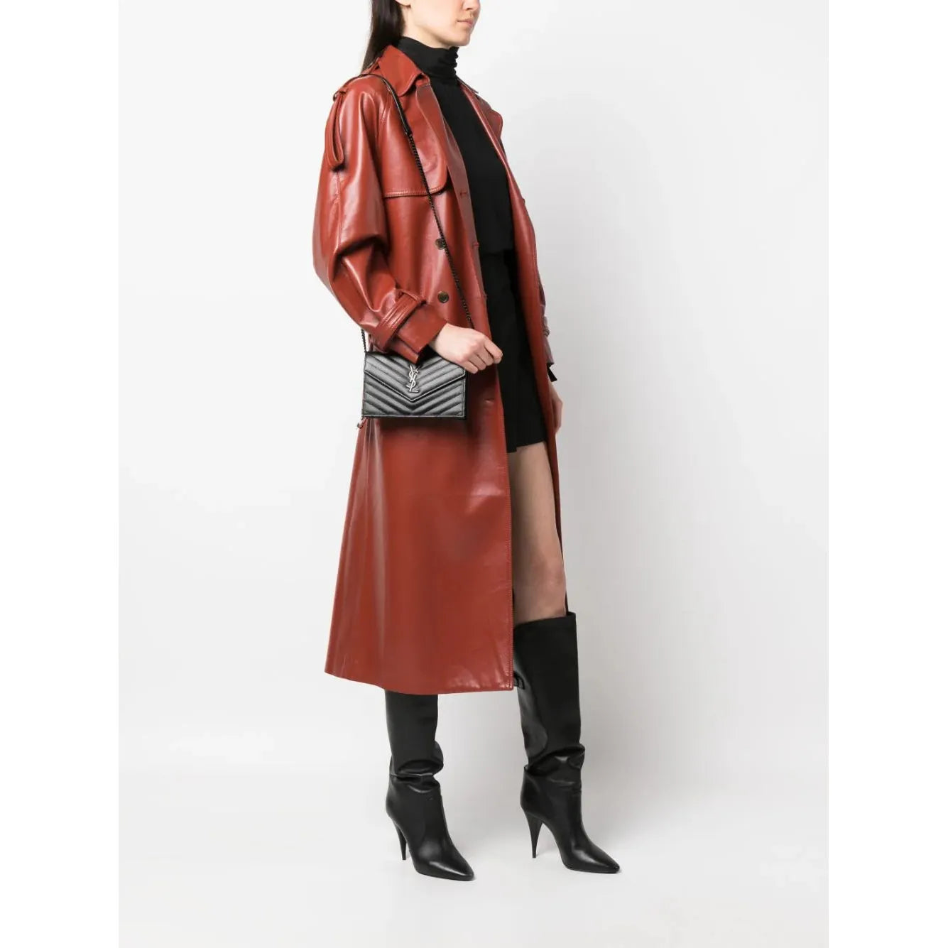 Sac Saint Laurent  - Portefeuille Cassandre - Vogue Maroc – Boutique digitale de mode de luxe