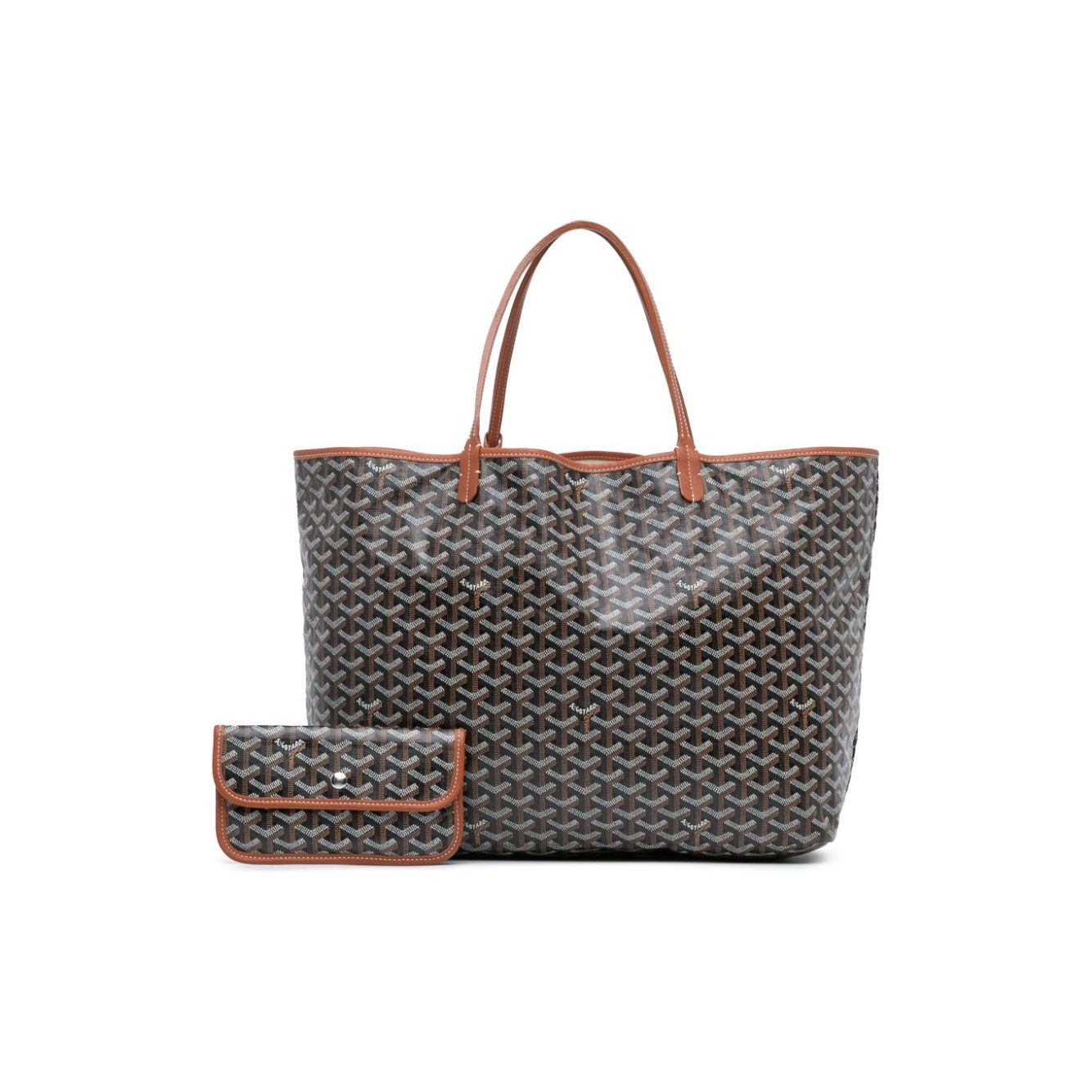 Sac Goyard Saint Louis - Noir & Naturel - Vogue Maroc – Boutique digitale de mode de luxe