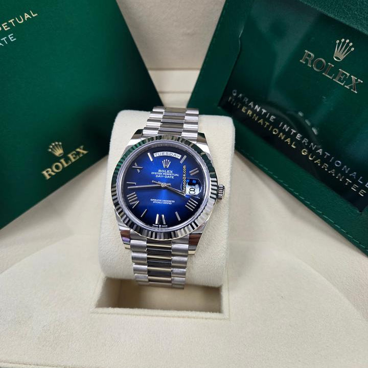 Rolex  Day-Date BLEU