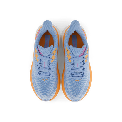 Hoka Clifton 9 Air Blue pour Femme – Chaussures de course légères et confortables au quotidien