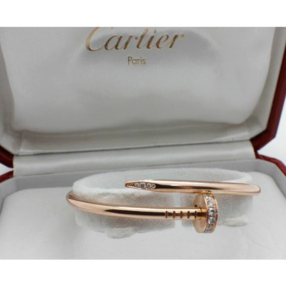 Bracelet Cartier Clou Or Strass