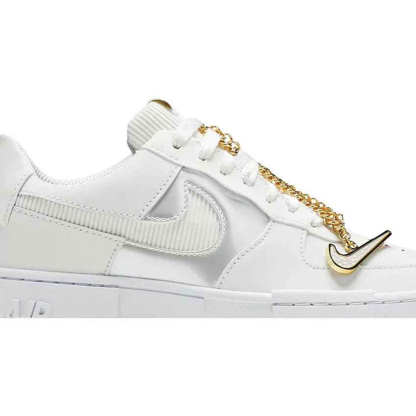 Air Force 1 « Pixel Grey Gold Chain »