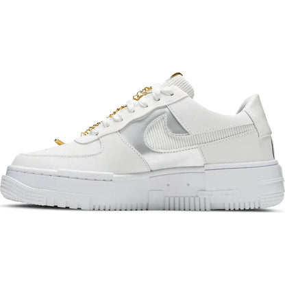 Air Force 1 « Pixel Grey Gold Chain »
