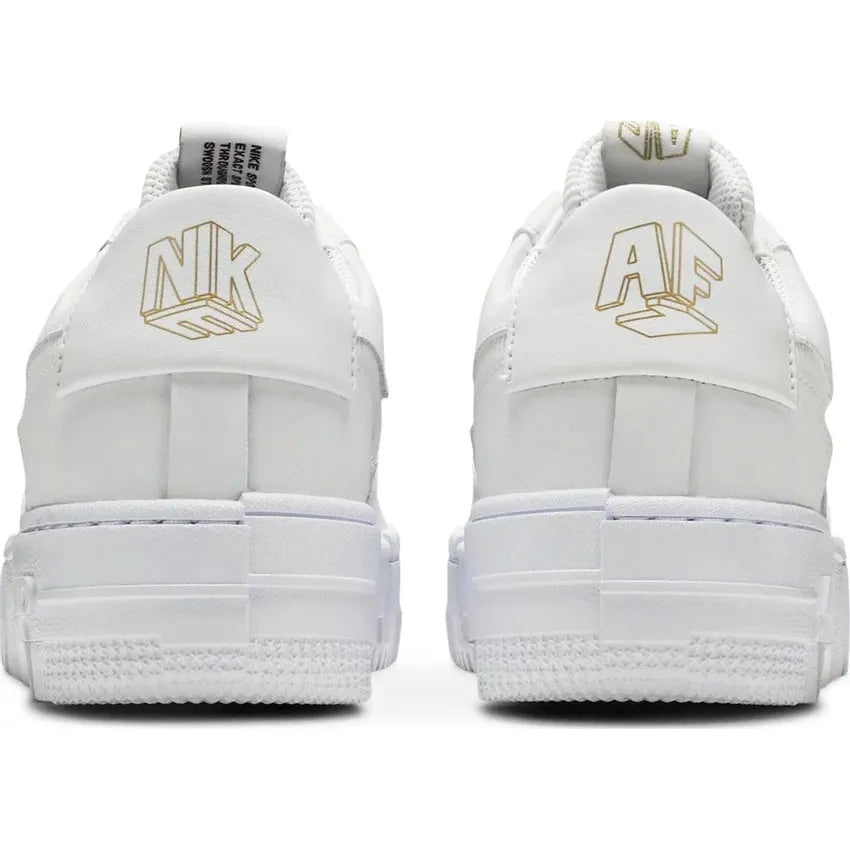Air Force 1 « Pixel Grey Gold Chain »