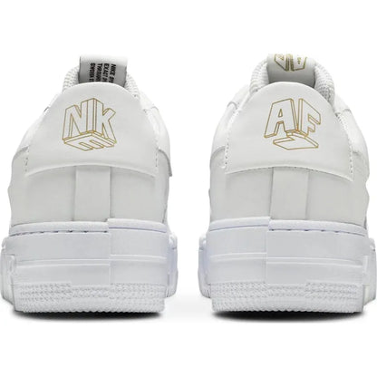 Air Force 1 « Pixel Grey Gold Chain »