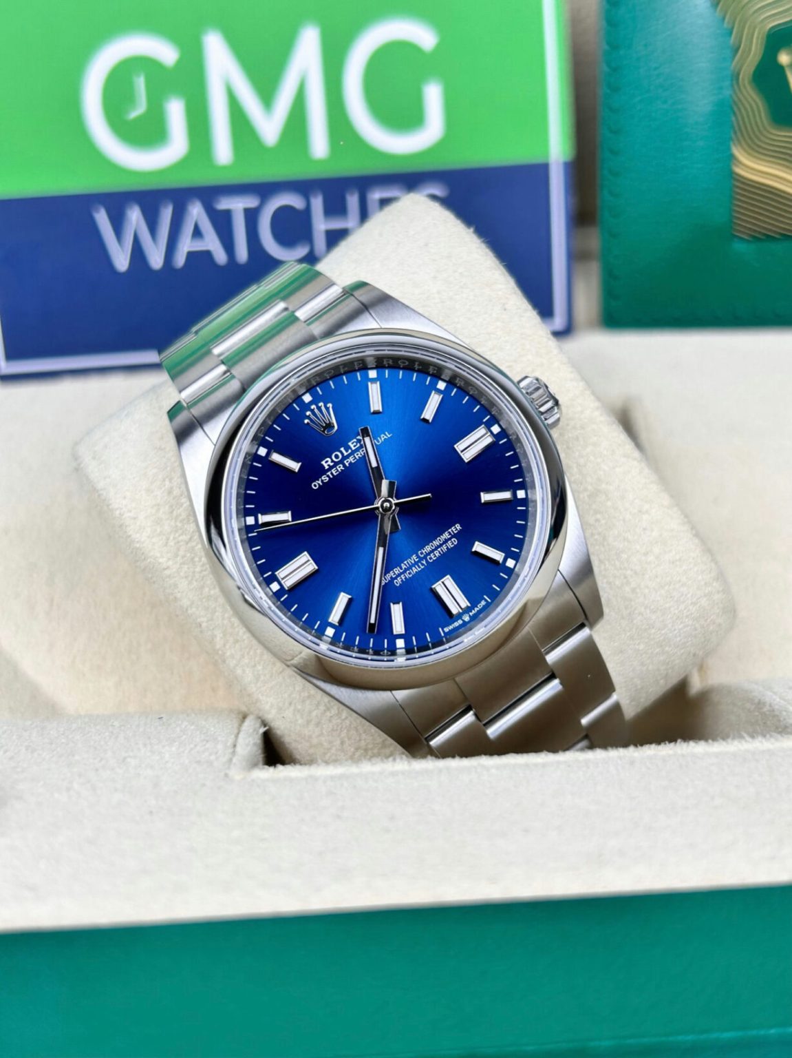 Rolex Oyster Perpetual BLEU