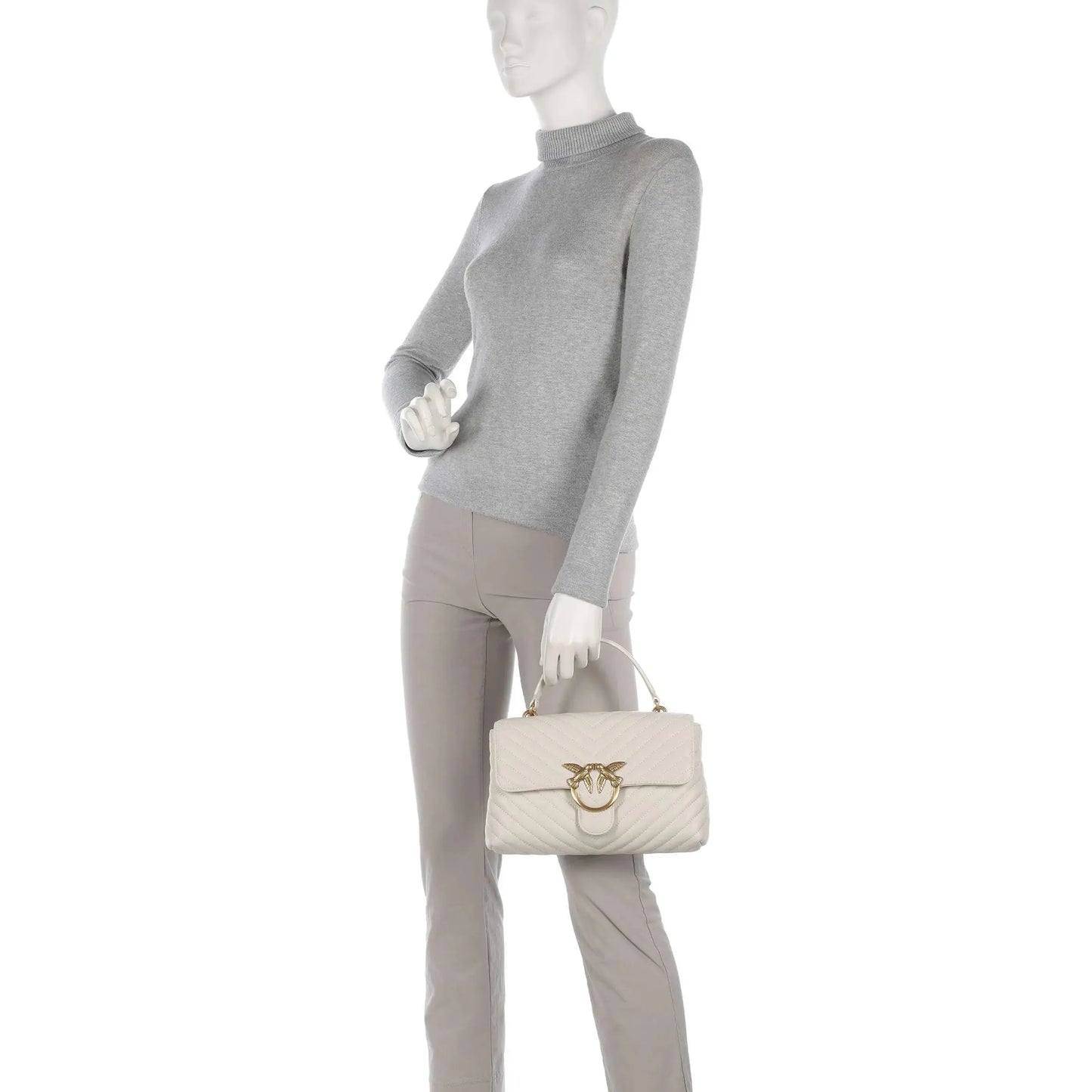 Sac Pinko - CLASSIC LADY LOVE BAG PUFF CHEVRON - Vogue Maroc – Boutique digitale de mode de luxe