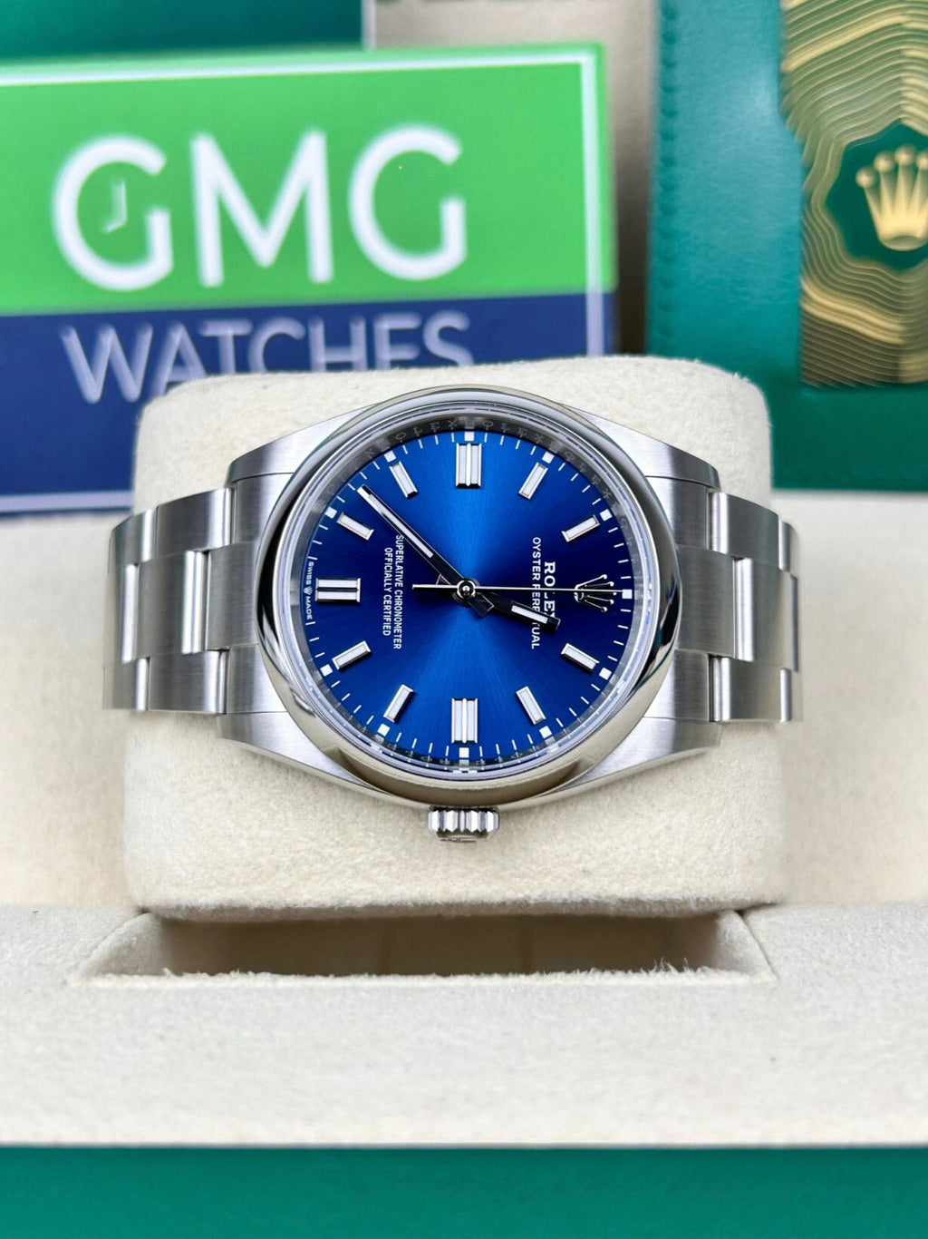 Rolex Oyster Perpetual BLEU
