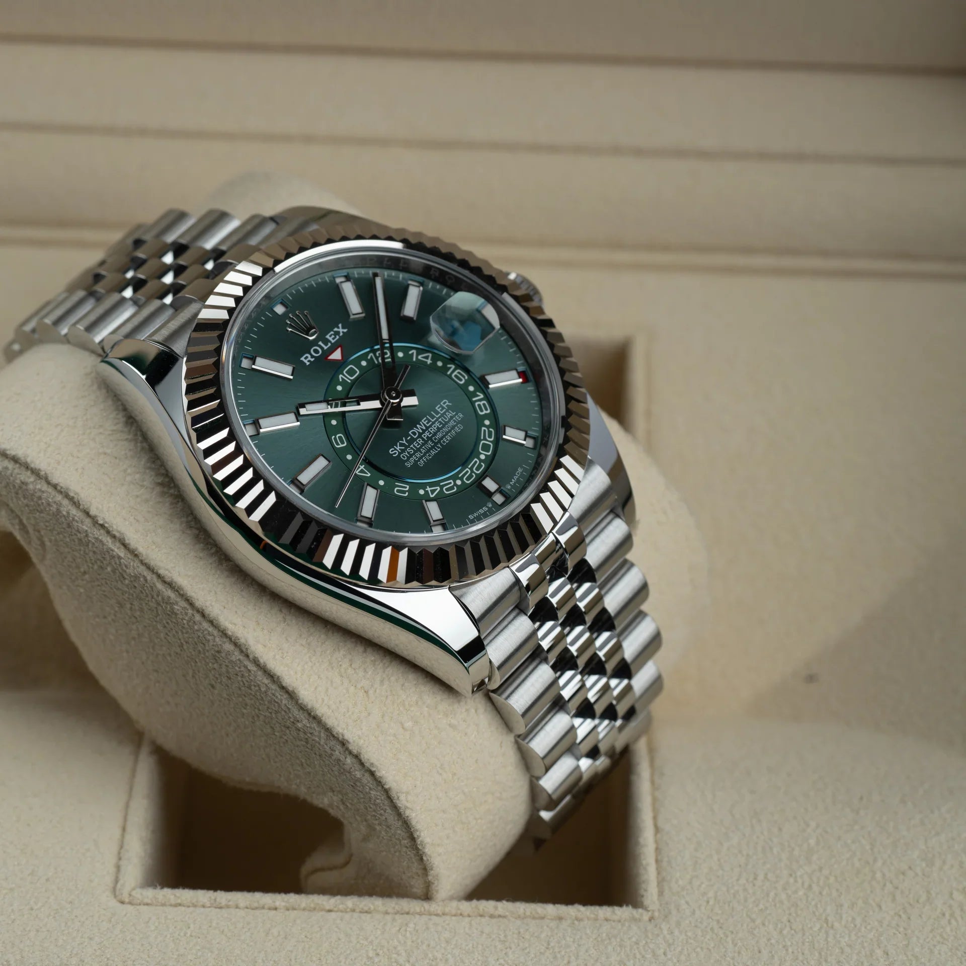 Rolex Sky-Dweller Green