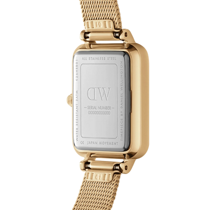Montre Daniel Wellington QUADRO PRESSED EVERGOLD 
