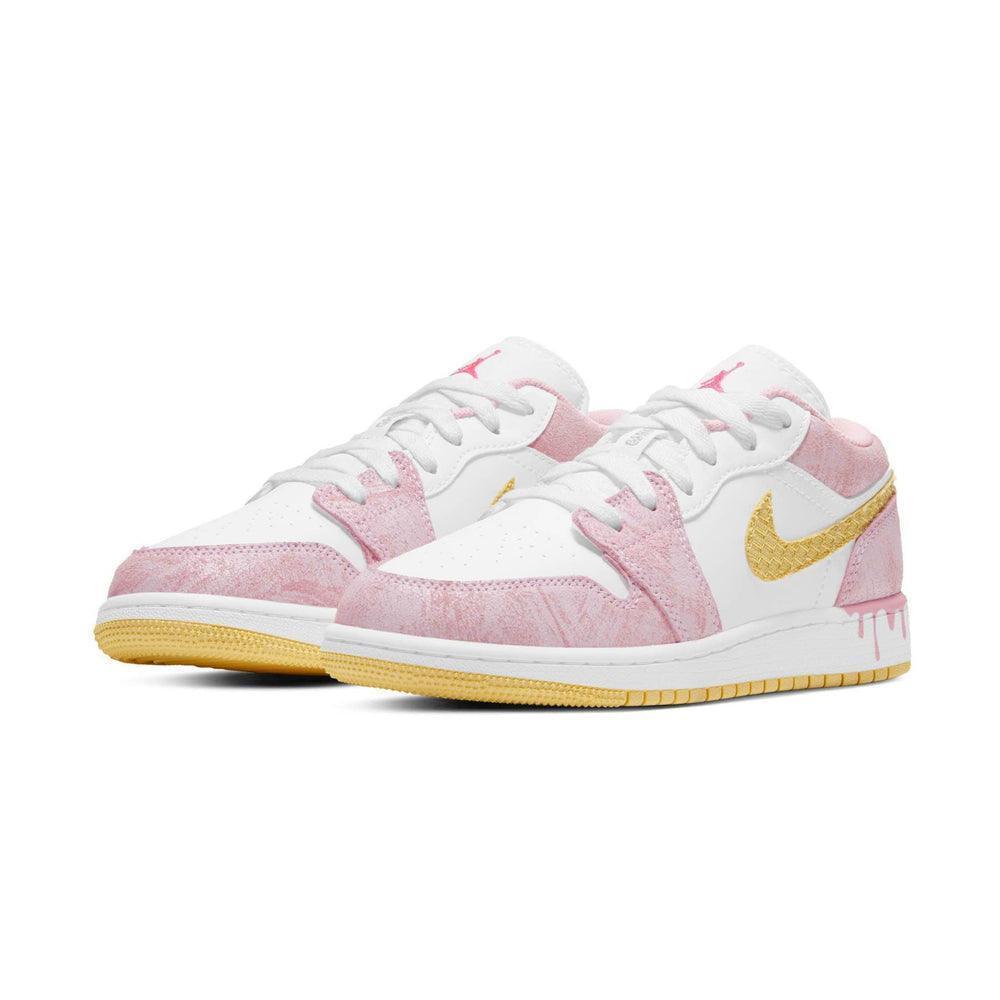 Air Jordan 1 Low SE GS "Paint Drip"