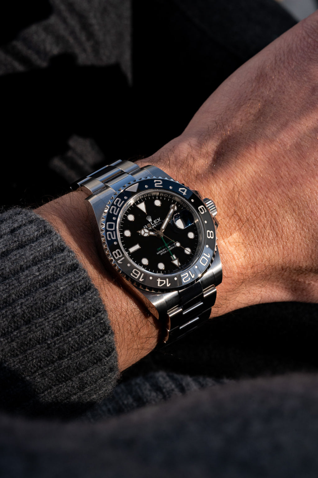 Rolex GMT-Master II Stainless Steel “Bruce Wayne”