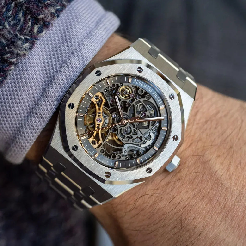 Audemars Piguet Royal Oak Skeleton argente