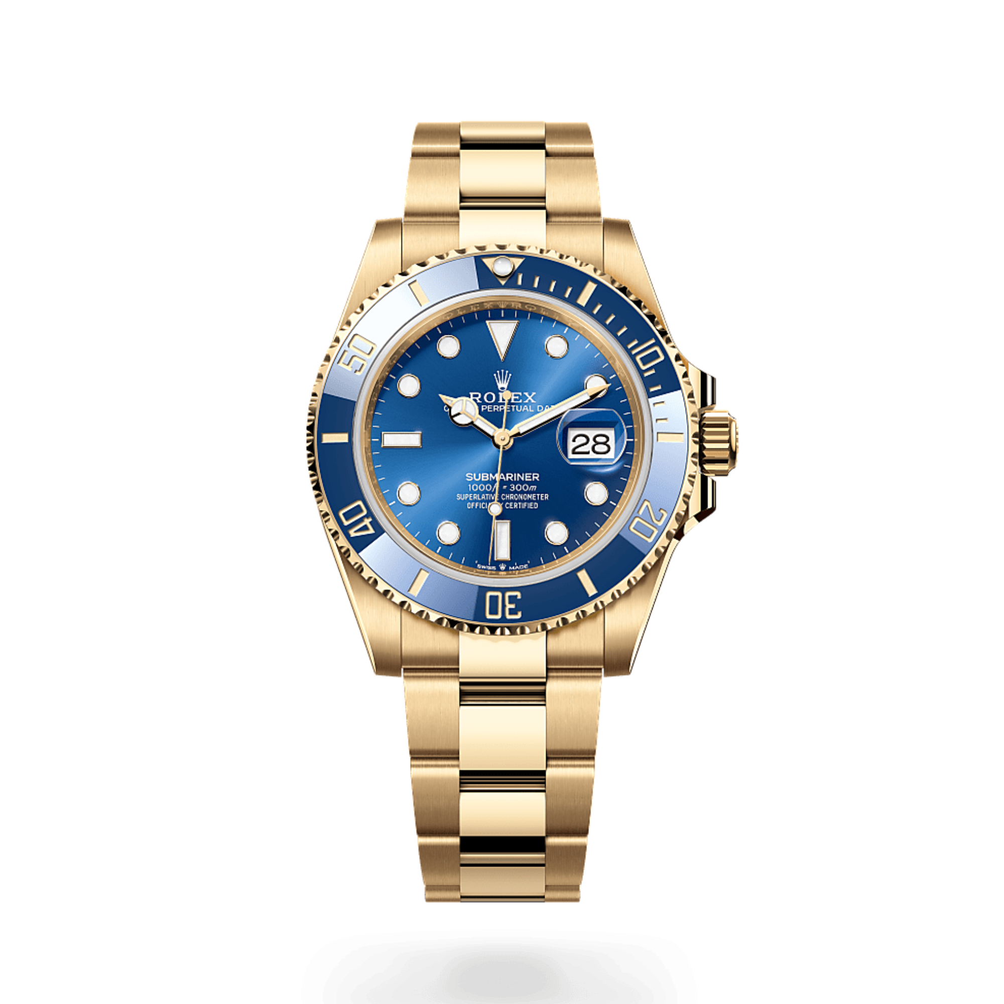 Rolex Submariner Date, 18k Yellow Gold