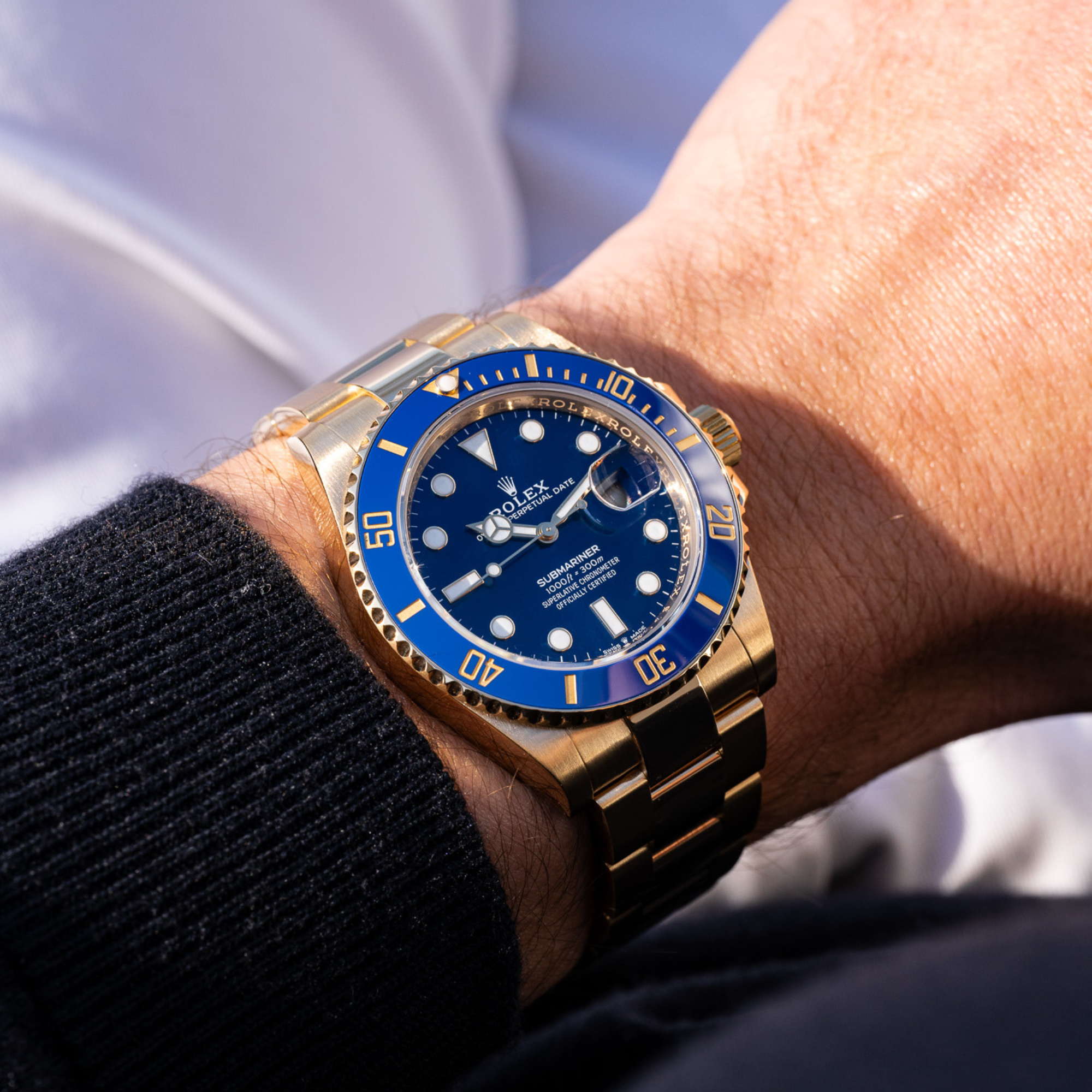Rolex Submariner Date, 18k Yellow Gold