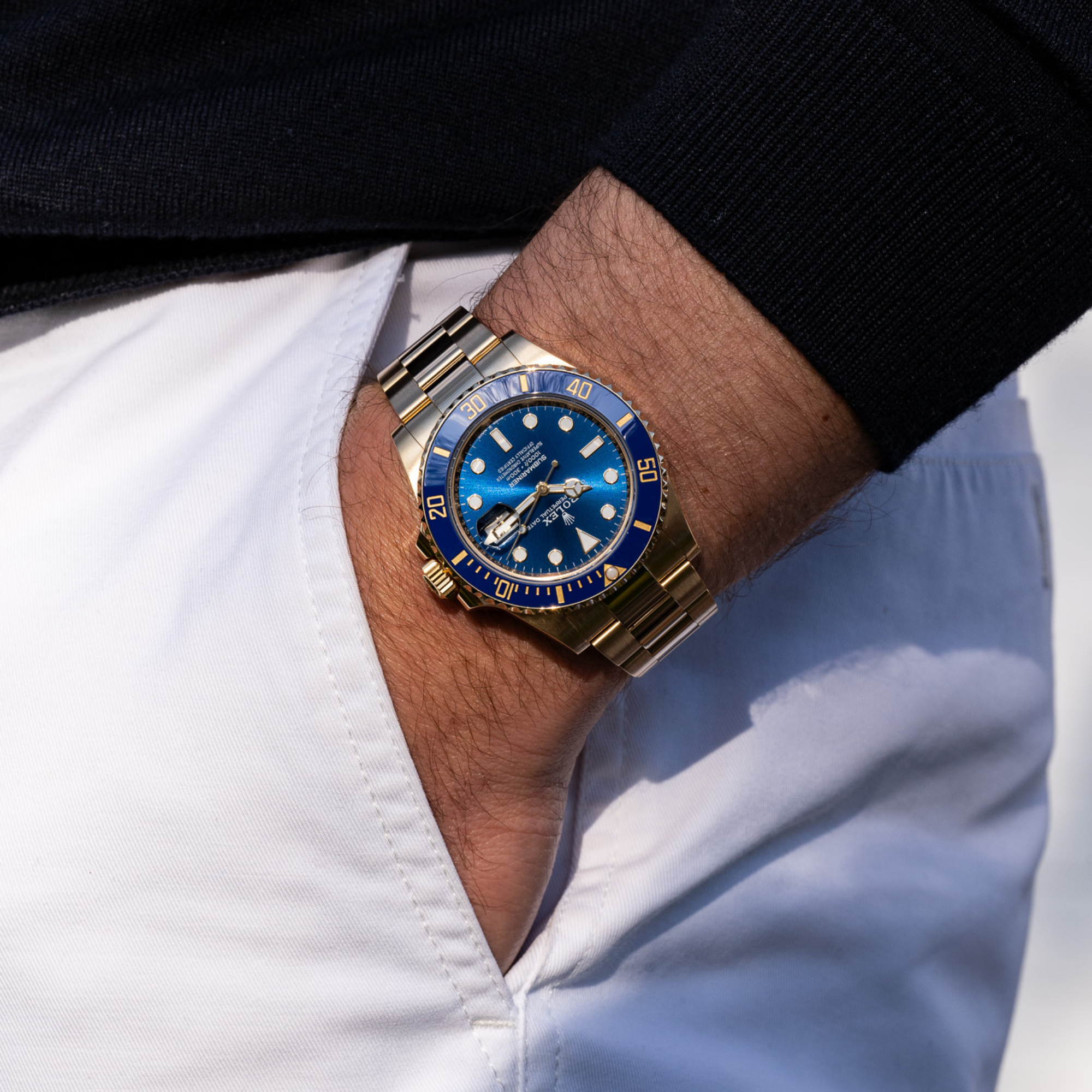 Rolex Submariner Date, 18k Yellow Gold