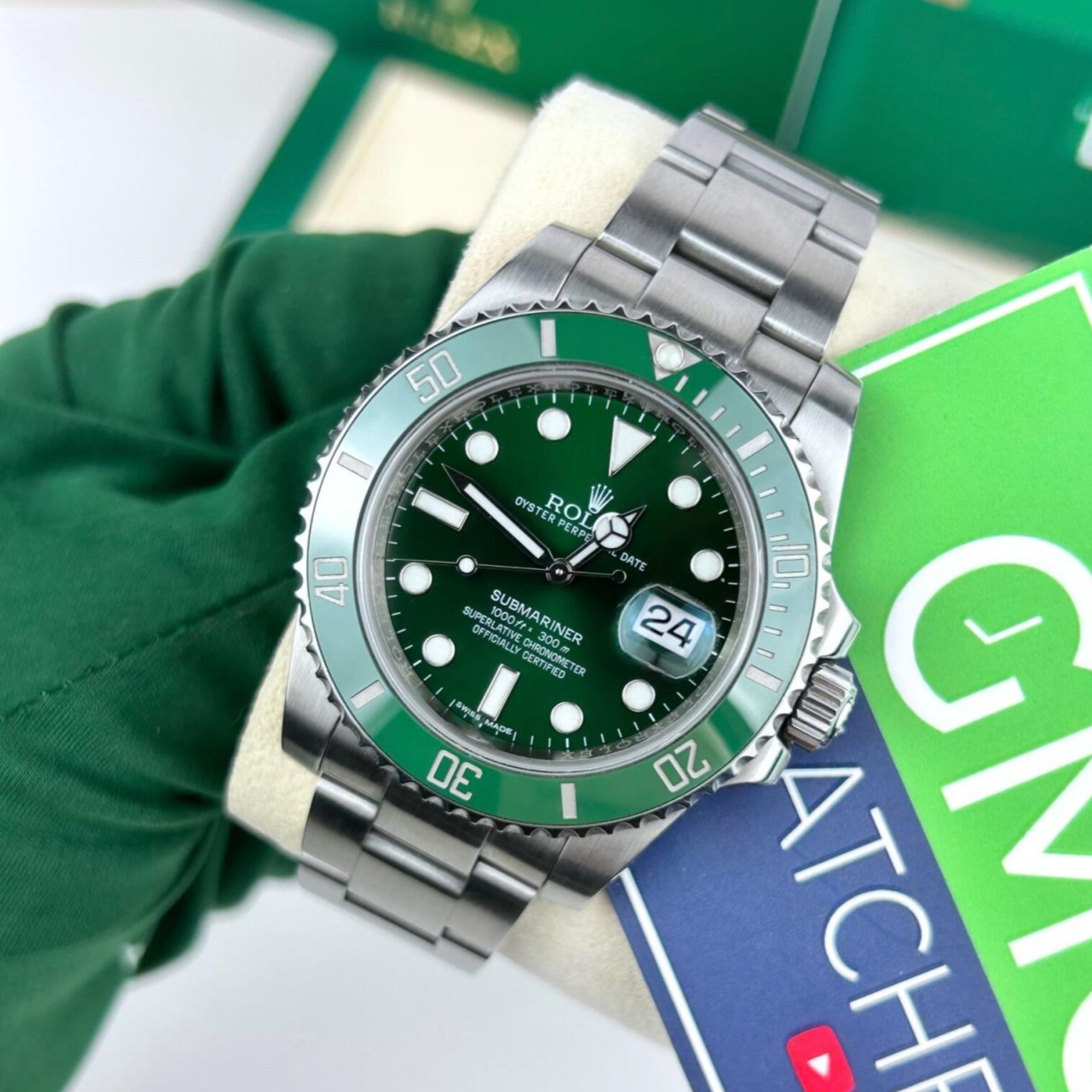 Rolex Submariner Date –  ‘Hulk’ –