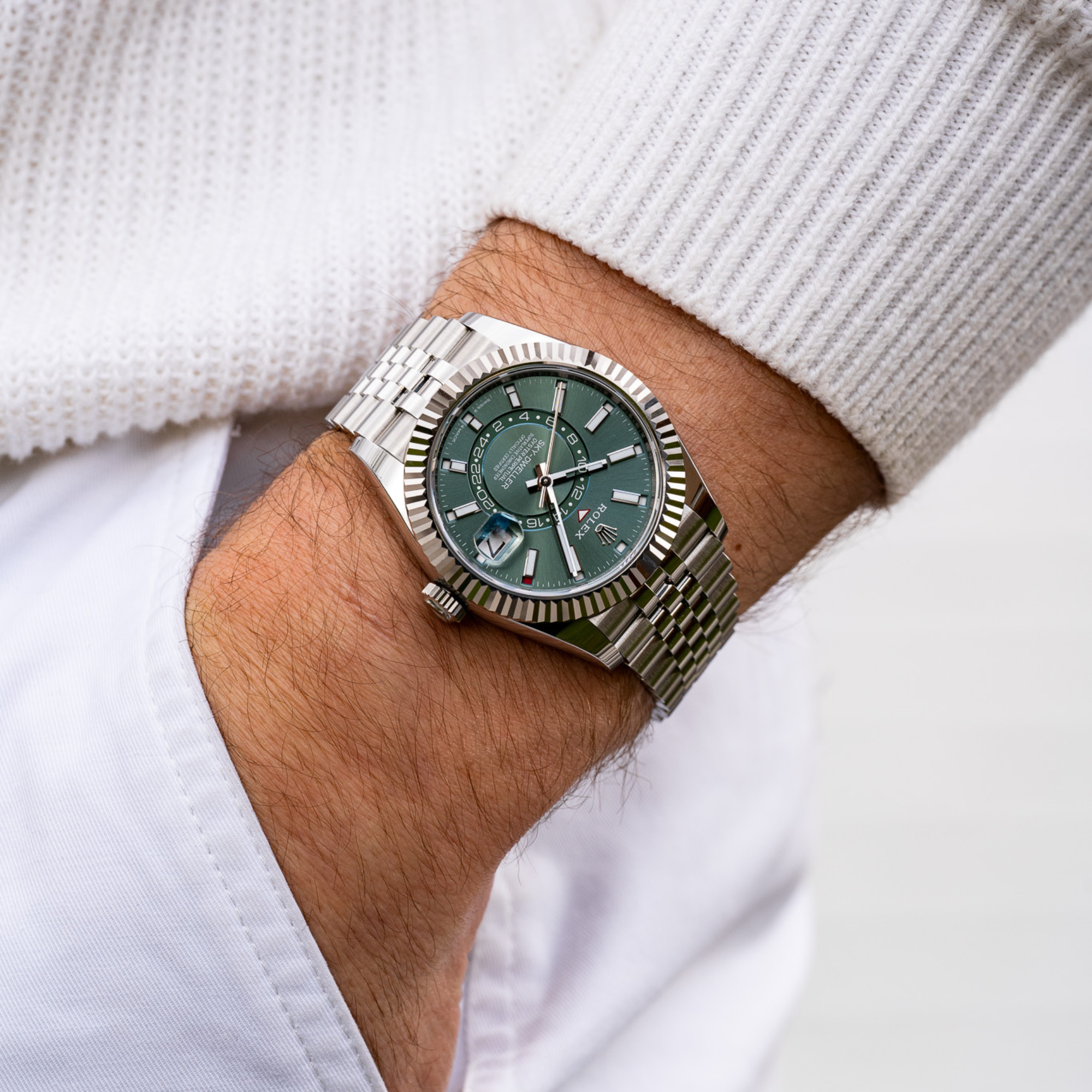 Rolex Sky-Dweller Green