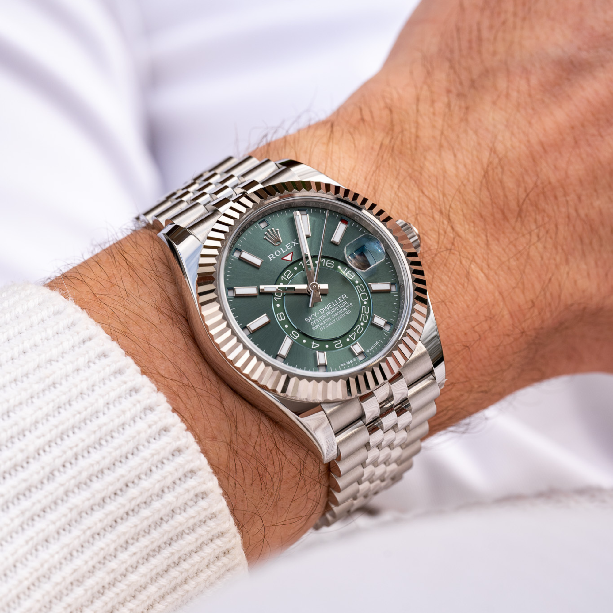 Rolex Sky-Dweller Green