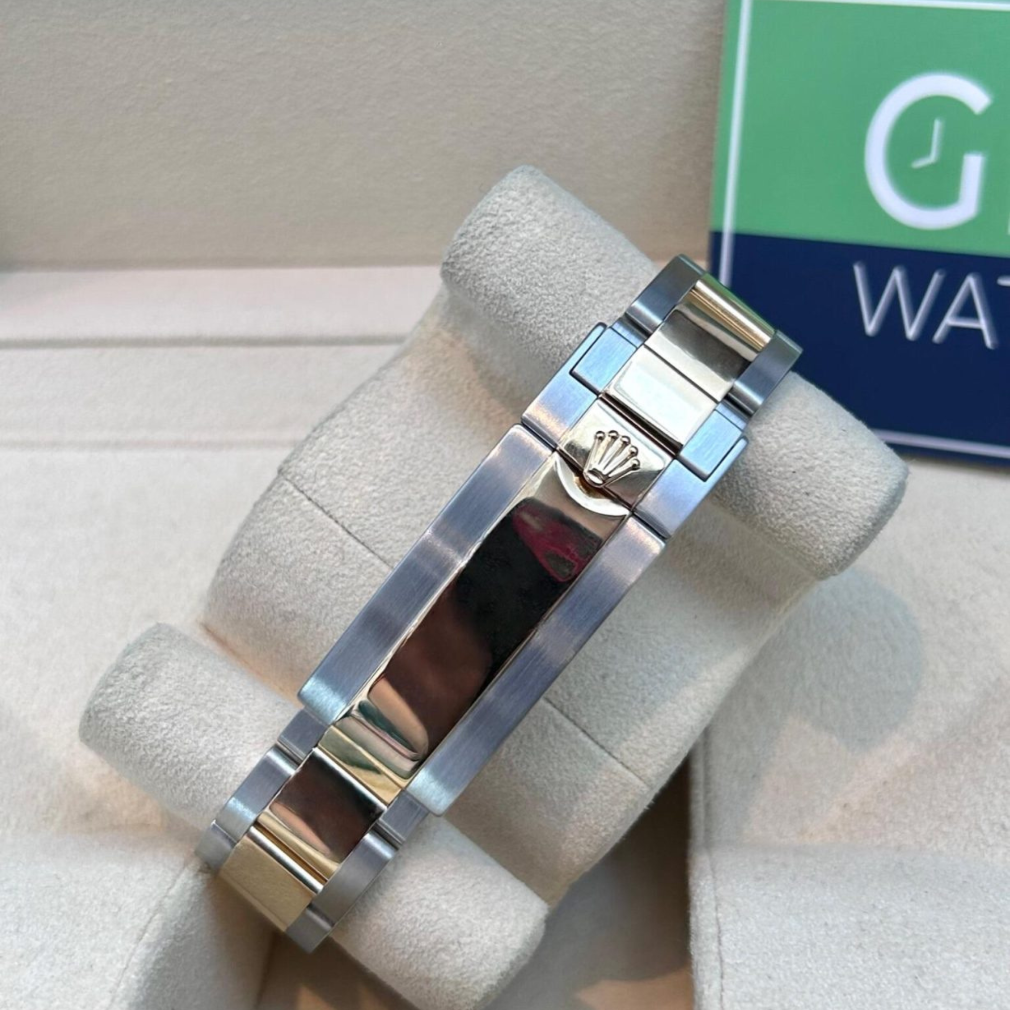 Rolex Submariner , Bi-metal Oyster, black Dial