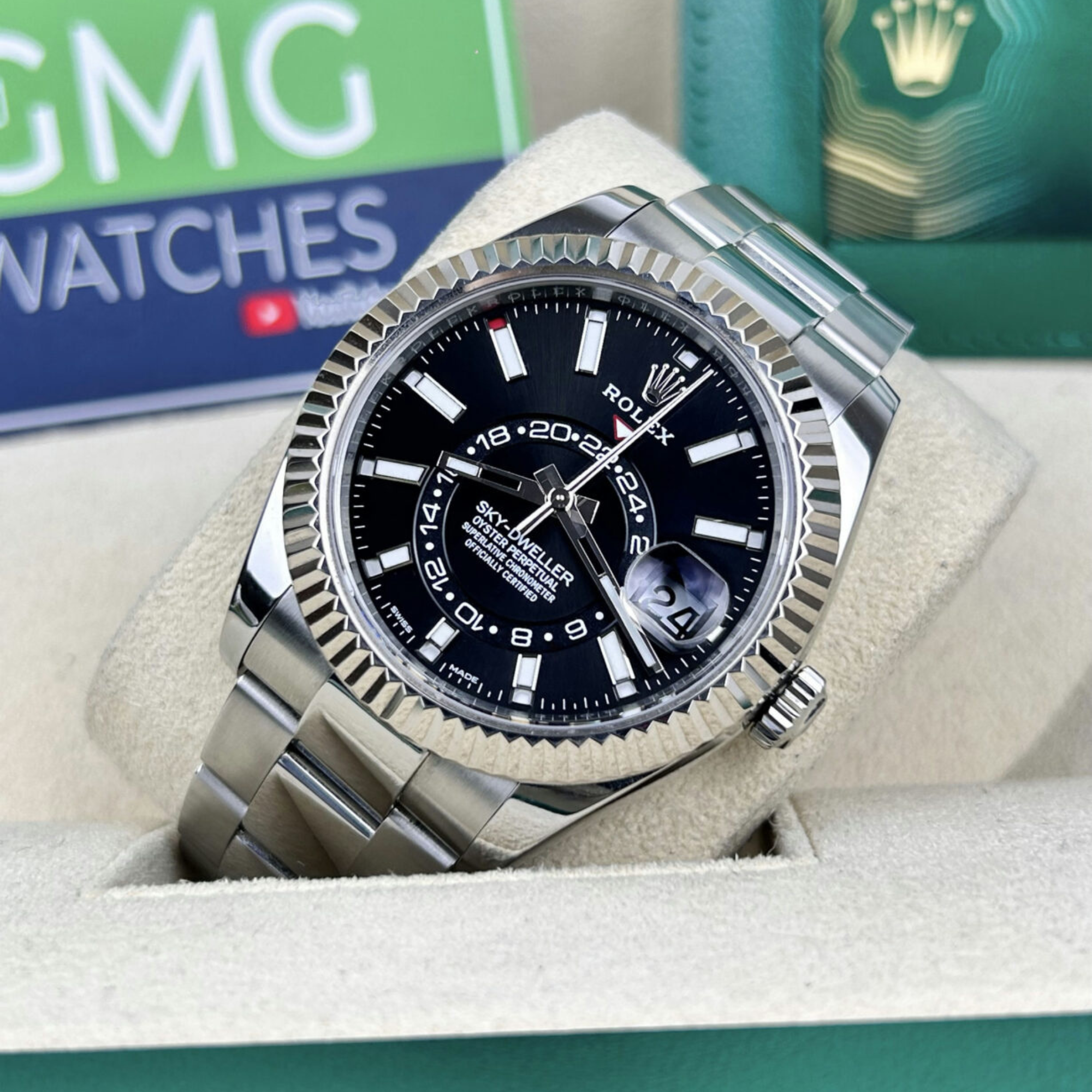 Rolex Sky-Dweller – Black Dial Oyster Bracelet