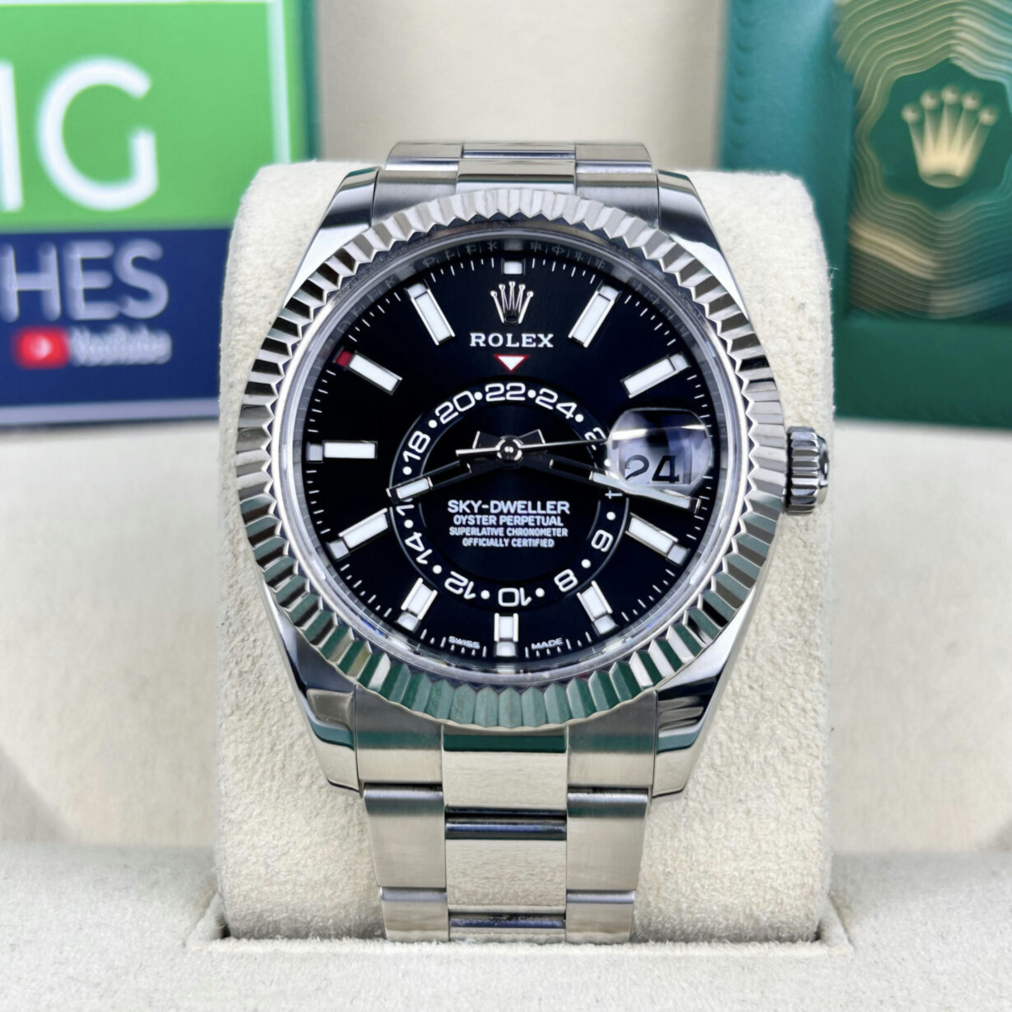 Rolex Sky-Dweller – Black Dial Oyster Bracelet