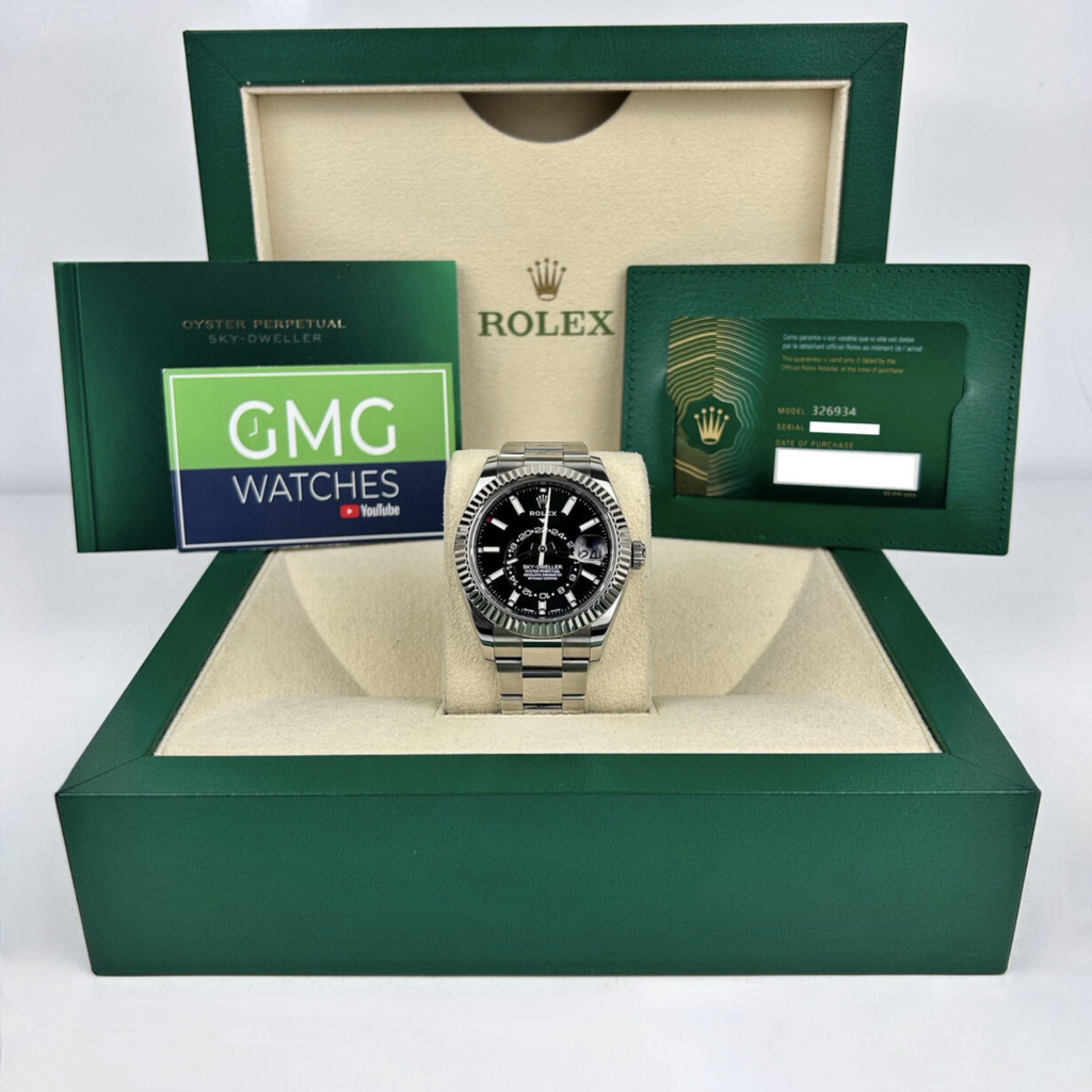 Rolex Sky-Dweller – Black Dial Oyster Bracelet