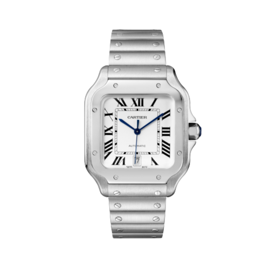 Cartier Santos Large White Dial