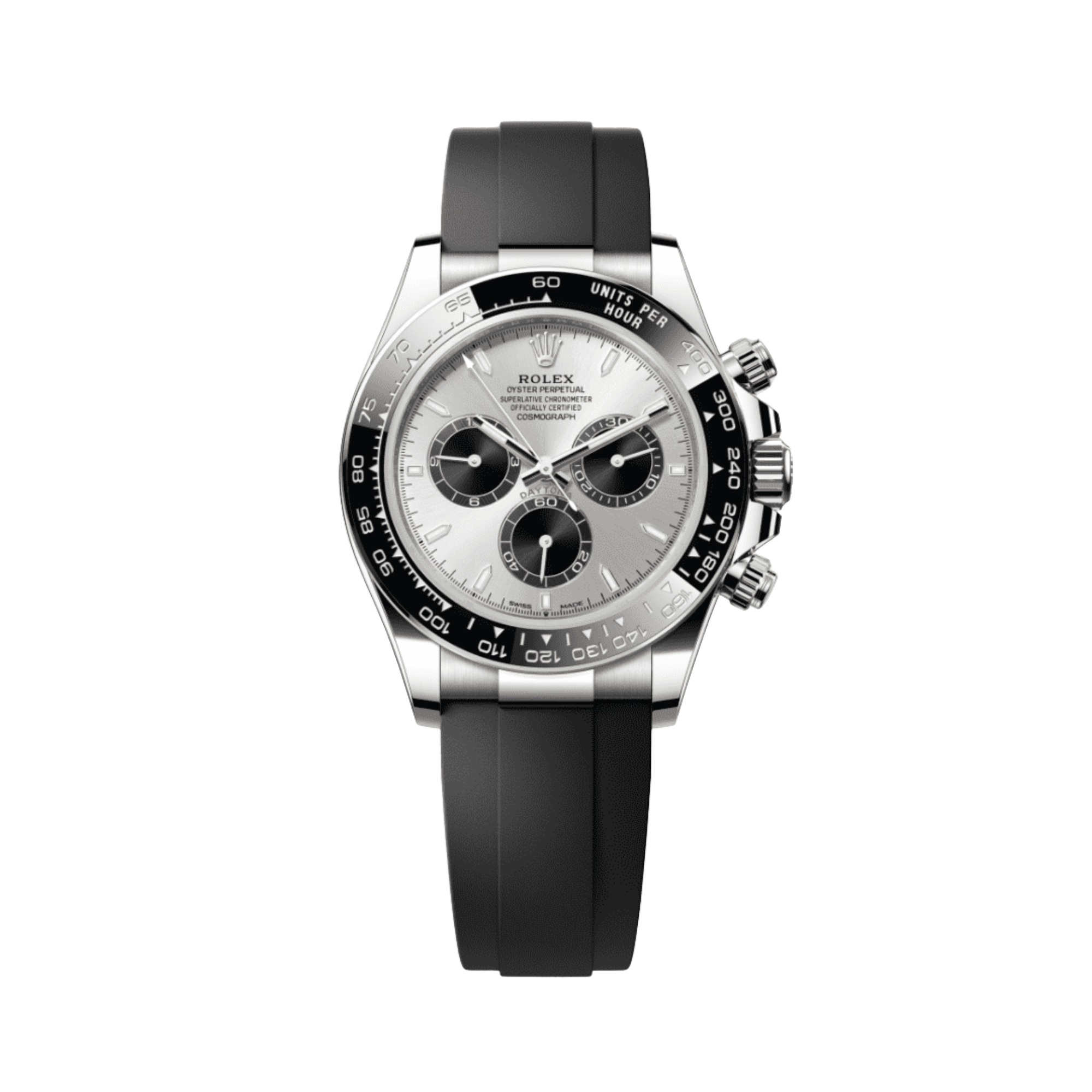 Rolex Daytona Ghost Dial Oysterflex White