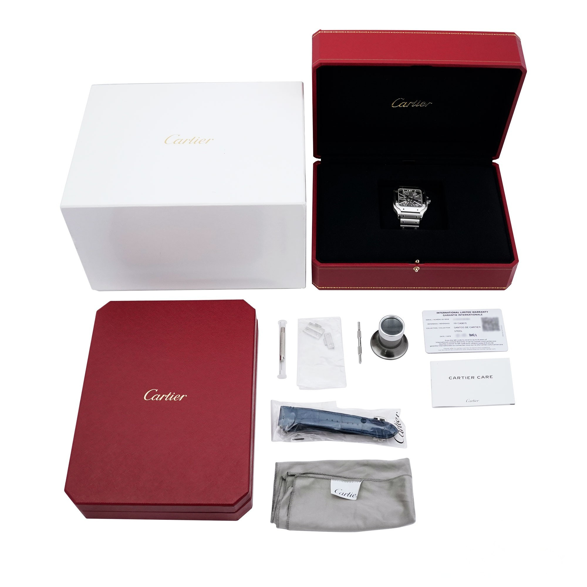 Cartier Santos de Cartier Skeleton –