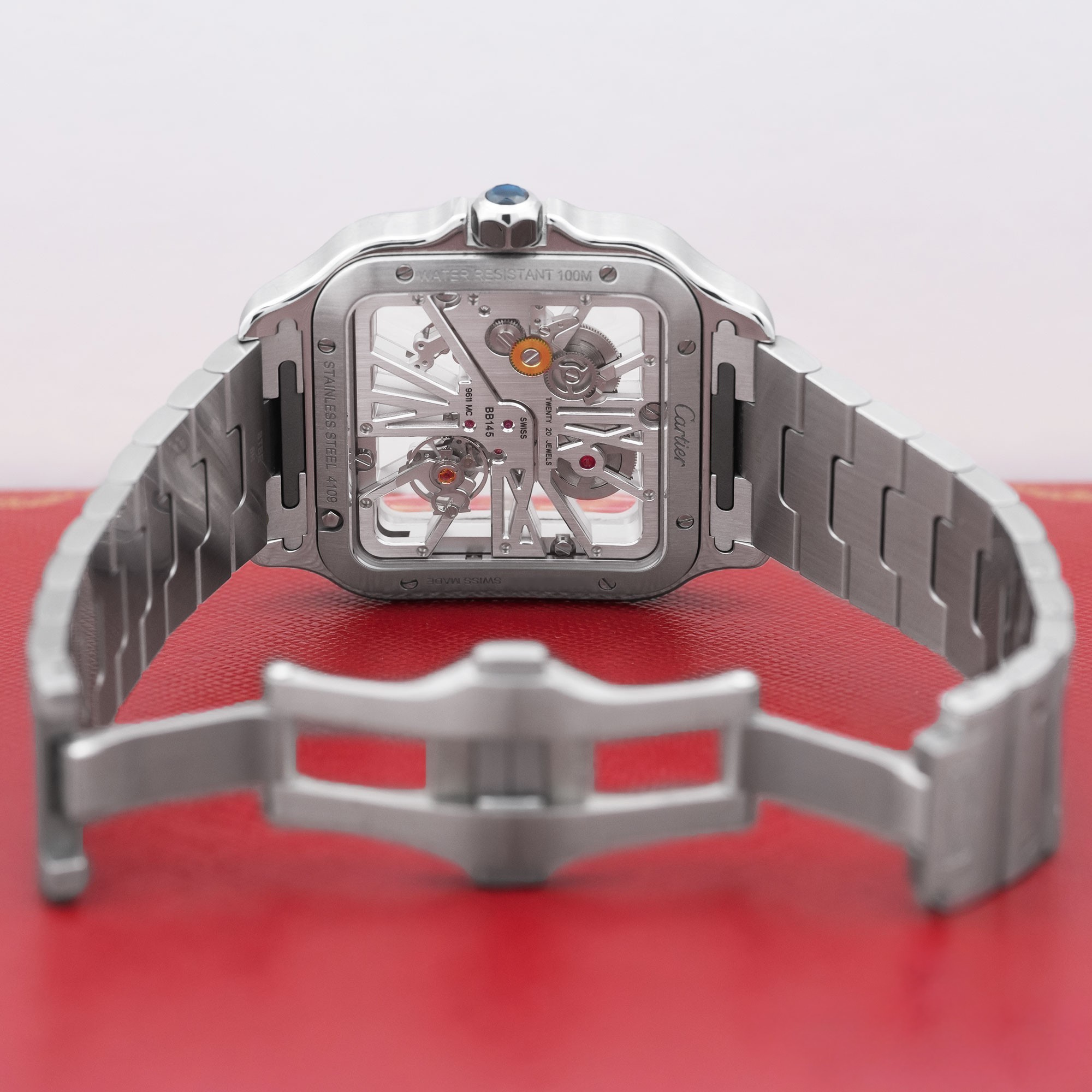 Cartier Santos de Cartier Skeleton –