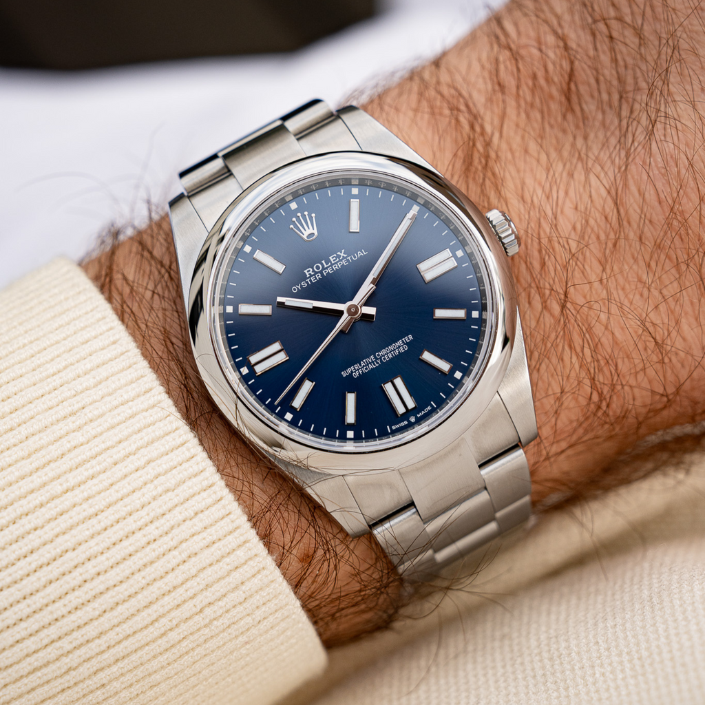 Rolex Oyster Perpetual BLEU