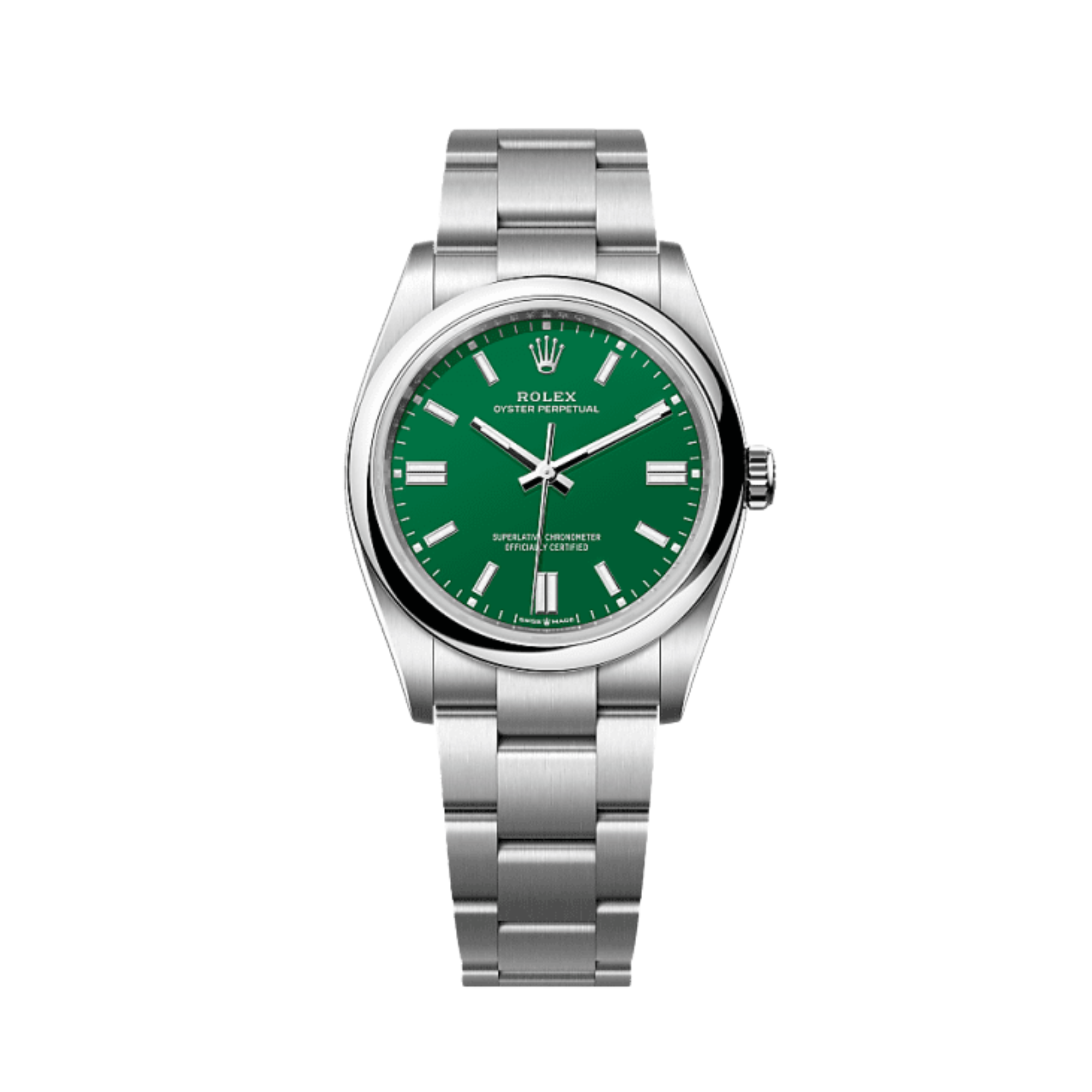Rolex Oyster Perpetual – Green Dial –