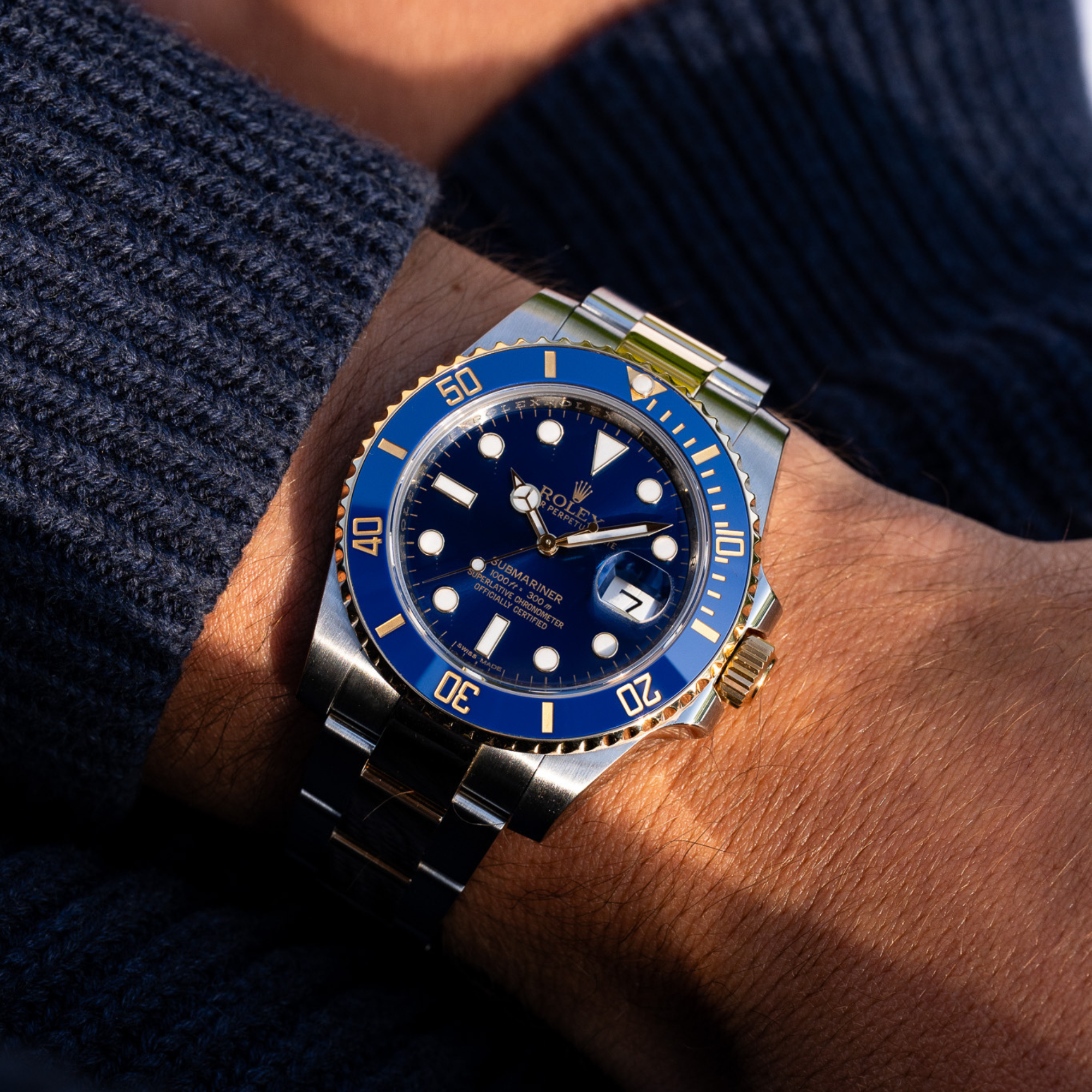 Rolex Submariner Date Bi Metal – Bluekit –
