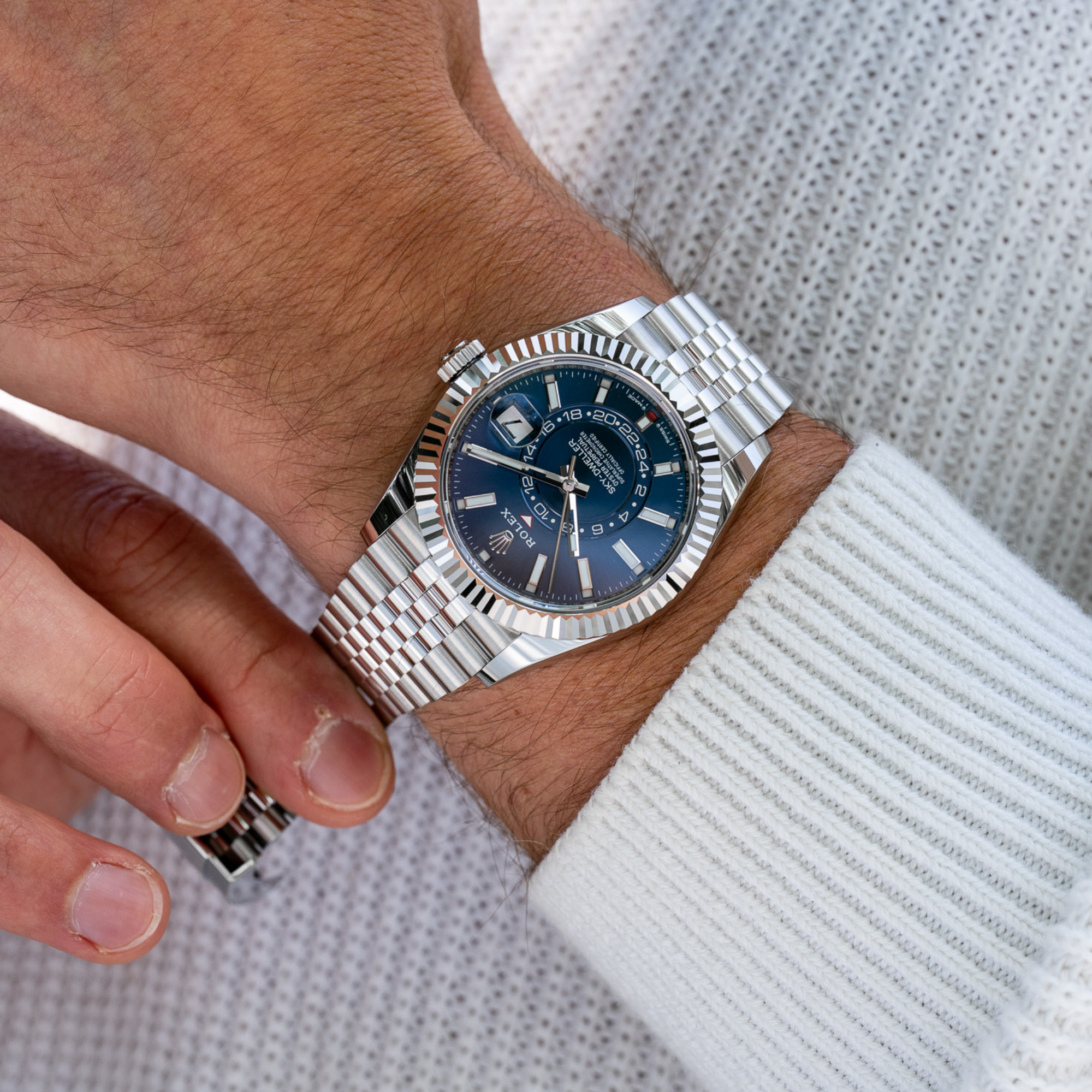 Rolex Sky-Dweller Bleu Jubilee