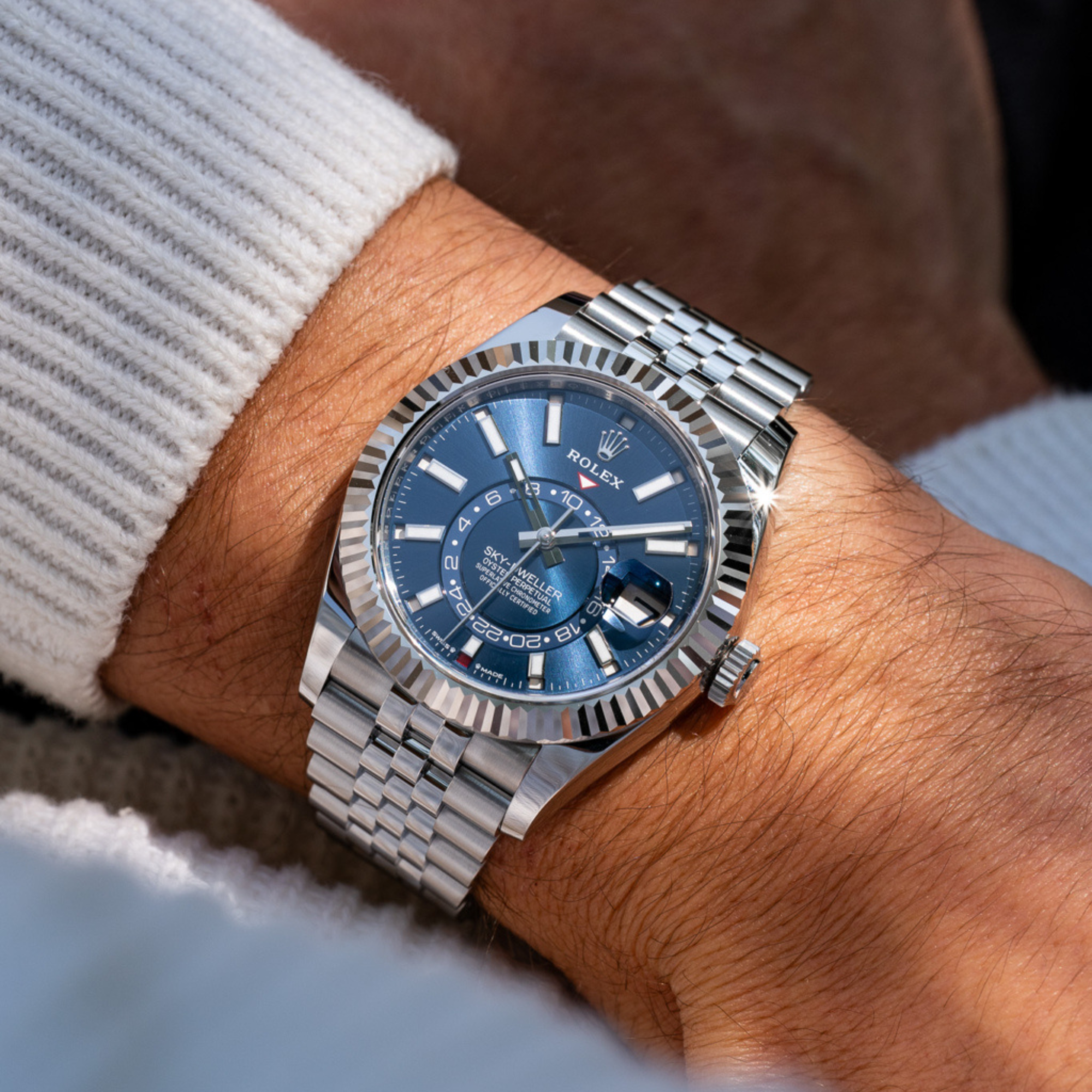 Rolex Sky-Dweller Bleu Jubilee
